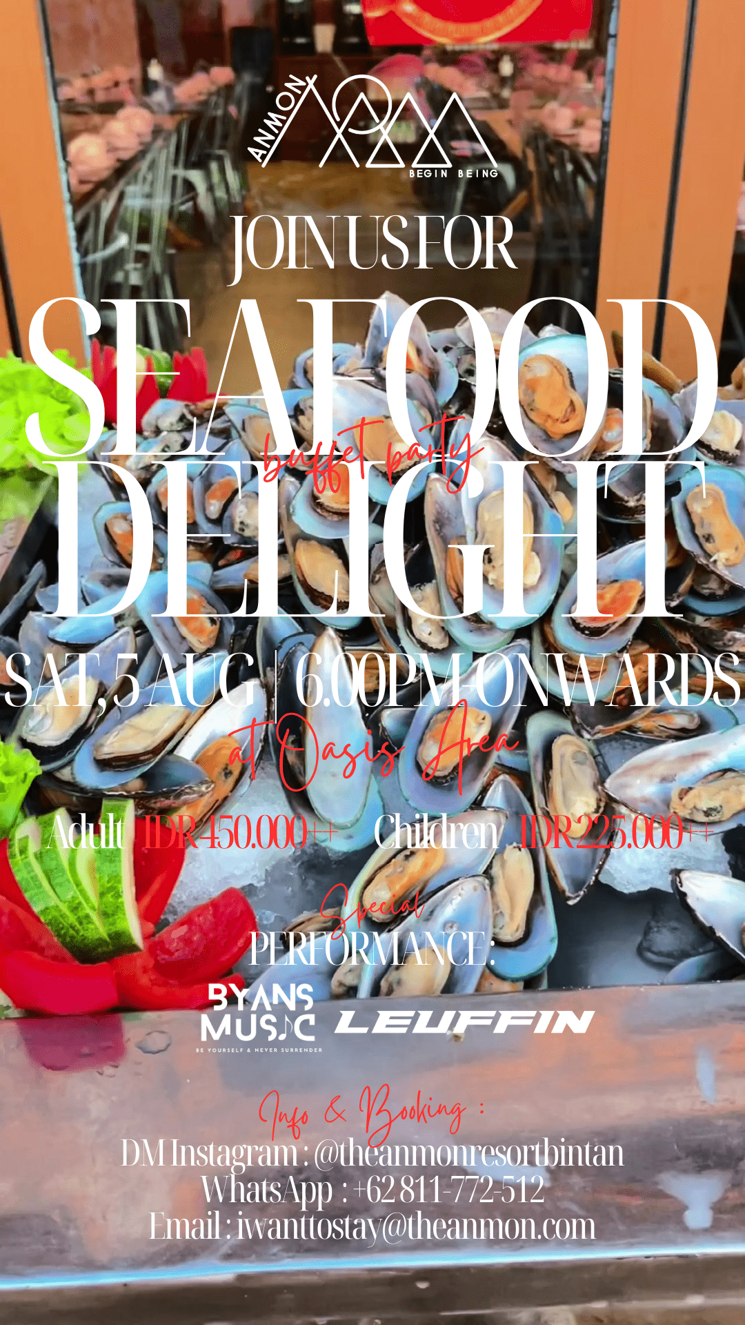 Seafood Delight Buffet Party